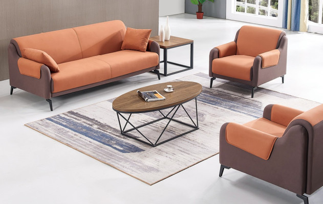 Sofa Couch Upholstery Fabric Couches Upholstery Suite 3+1+1 Seater Office Furnishings