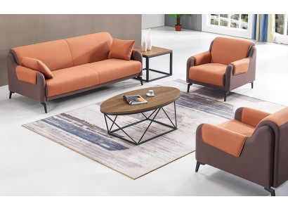 Sofa Couch Upholstery Fabric Couches Upholstery Suite 3+1+1 Seater Office Furnishings