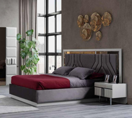 Design Bedroom Furniture Wardrobe Set Bed Complete e Furnishings 4pcs.