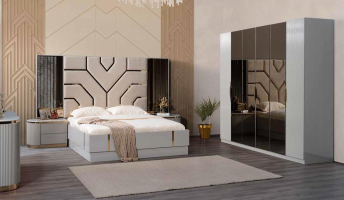 Luxury Bed Furniture 180x200cm Double bed Hotel Luxury Furnishings Beds