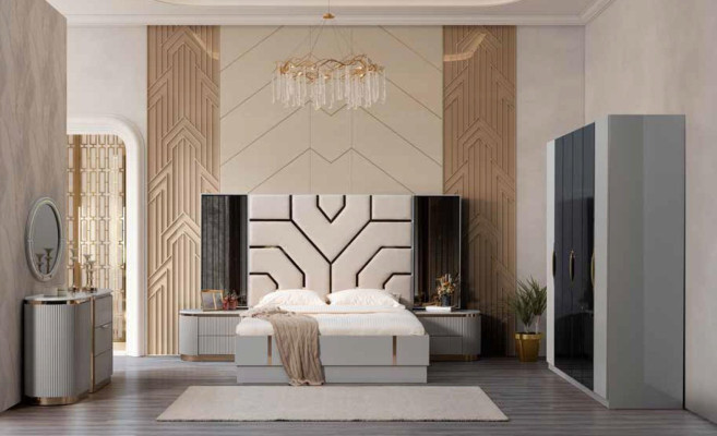 Luxury Bed Furniture 180x200cm Double bed Hotel Luxury Furnishings Beds