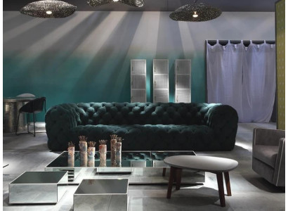 Chesterfield four-seater XXL luxurious lounge club sofa for exclusive n