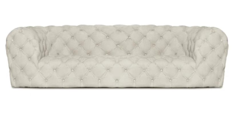 Chesterfield four-seater XXL luxurious lounge club sofa for exclusive n