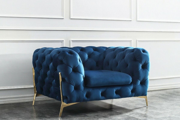 Luxury High Quality Sofa Couch Upholstery Seat 3+2+1 Suite Decorative Chesterfield