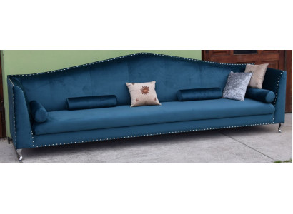 Sofa Couch Upholstery Fabric Leather Couches Blue e Suite 5 Seaters