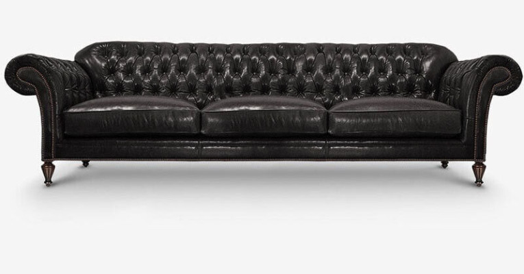 Classic Chesterfield Sofa set Complete Set Suite Sofa Upholstery Leather