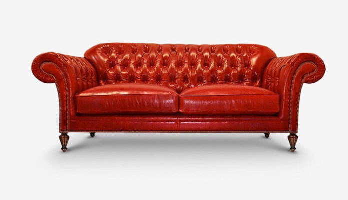 Classic Chesterfield Sofa set Complete Set Suite Sofa Upholstery Leather