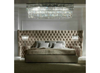 Bed Upholstery Luxury Double Beds Sleep Room Textile Chesterfield King Size