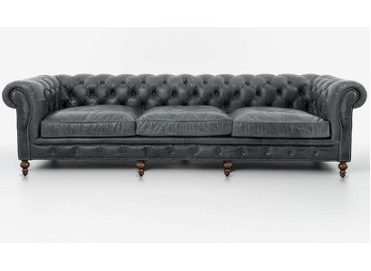 Chesterfield Sofa set Sofa Couch Upholstery 321 Seater Leather Couches