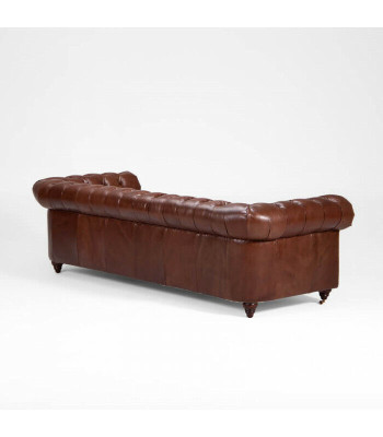Sofa set 3+1+1 seater Classic Luxury Chesterfield Sofa Leather