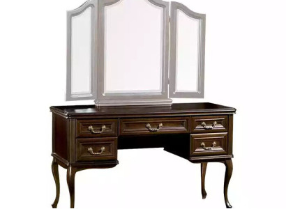 Dressing table with Mirror Luxury Console Chest of drawers Bedroom Baroque Rococo Dressing table with Mirror Luxury Console Chest of drawers Bedroom Baroque Rococo
