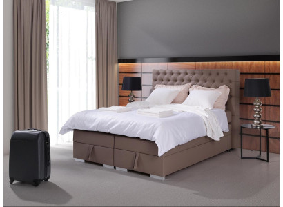 Designer Box Spring Bed Double Beds Bedroom Chesterfield Furniture
