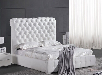 Chesterfield Custom Made Color Selectable Bed Double Beds Purple Brown Beige