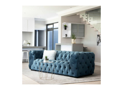 Chesterfield 3 Seater Modern Luxury Couch Designer Living room three seater