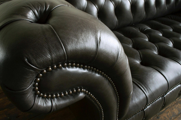 Chesterfield fabric sofa leather sofa sofa couch upholstery living room custom made