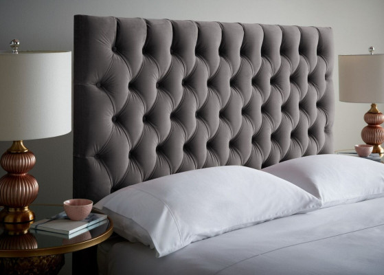 Bed Chesterfield Upholstered bed Luxury Double Bedroom Design Bed Beds