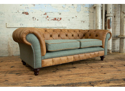 Designer Sofa 3 Seater Couch Upholstery Sofas Fabric Living room Textile Couch