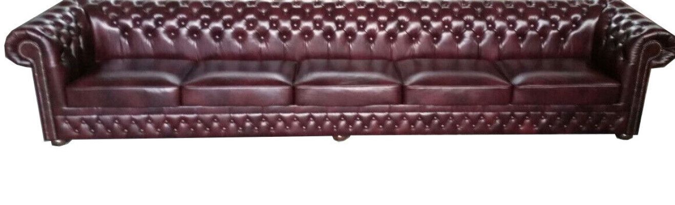 Chesterfield Sofa 8 Seater XXL Upholstery Designer Couches Sofas Suite Sofa new