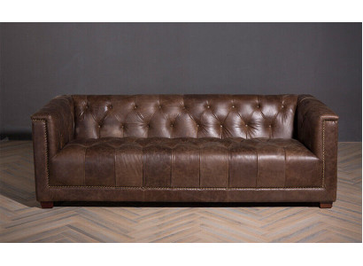 Chesterfield 3+1 Seater Sofa set Sofa Couch Fabric Leather Couchen Suite