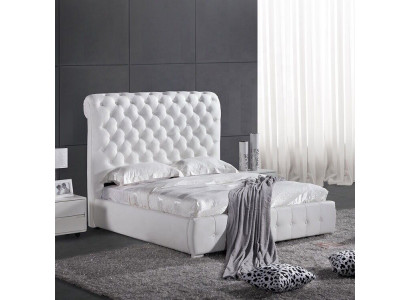 Classic s Bedroom Bed 160x 200 cm Leather Textile Chesterfield Hotel Beds