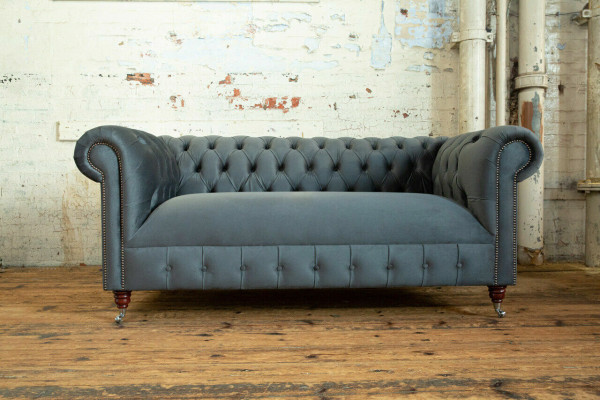 Modern gray three-seater luxury living room 3-seater sofa