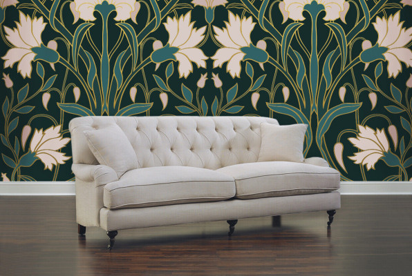 Modern White Chesterfield Three Seater Luxury 3-Seater Couch