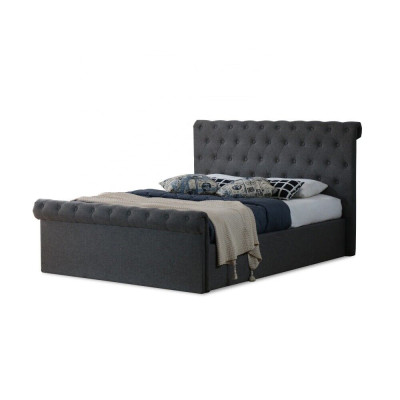 Chesterfield Classic s Design Bed Upholstery Beds Textile 140x200cm