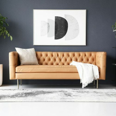 Sofa Luxury Textile Chesterfield Couch Sofas Upholstery 3 Seater Italian Furniture