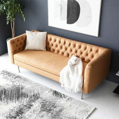 Sofa Luxury Textile Chesterfield Couch Sofas Upholstery 3 Seater Italian Furniture