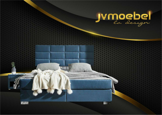 Box spring bed double beds luxury bedroom designer double beds 160x200 new