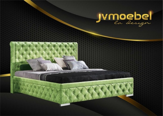 Bed frame Fabric Furniture Luxury Beds Bed Textile Bedroom Design Textile new