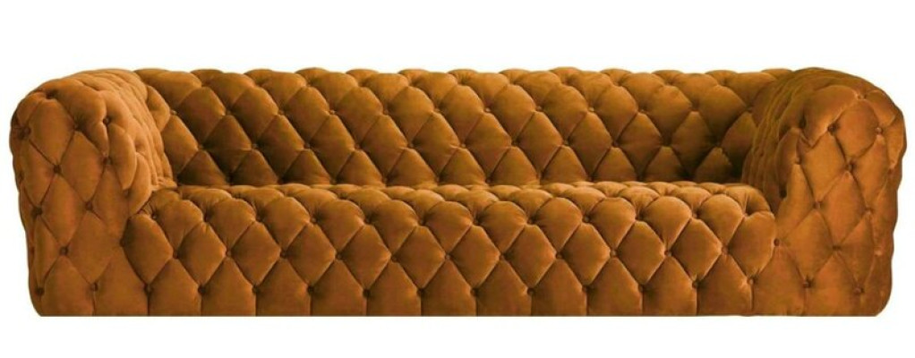 Pink Xxl Big Couch Chesterfield Sofa Upholstery Fabric Couches Four Seater 250cm new