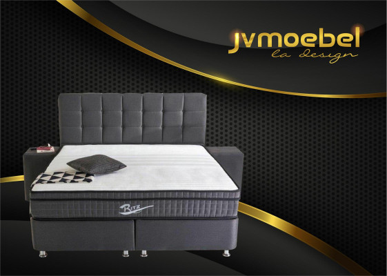 Box spring bed double beds bedroom luxury designer double beds 160x200 new