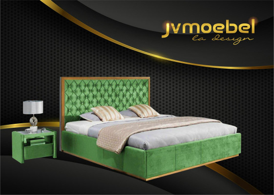 Bed Textile Bedroom Design Furniture Modern Luxury Beds Bed frame 140x200