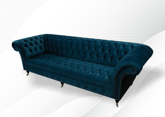 Design Sofa Chesterfield Upholstery Modern Textile Fabric Sofas 4 Seater Sleep
