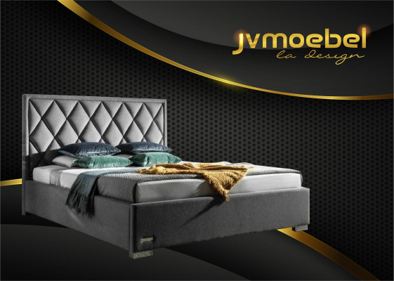 Designer Bed Textile Bedroom Design Furniture Luxury Beds Upholstery Frame new