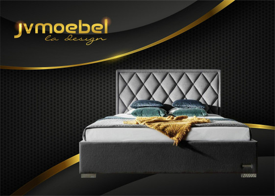 Designer Bed Textile Bedroom Design Furniture Luxury Beds Upholstery Frame new
