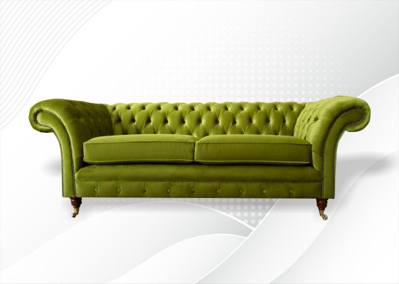Sofa 3 Seater Living landscape Sofas Upholstery Suite Textile Fabric Three-seater new