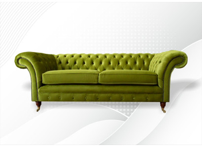 Sofa 3 Seater Living landscape Sofas Upholstery Suite Textile Fabric Three-seater new
