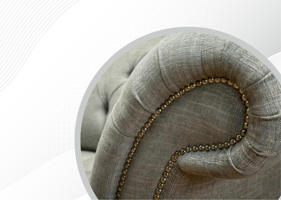 Leather Sofa Couch Two-seater Gray Furnishings Lounge Club Sofas Couches 2 Seater