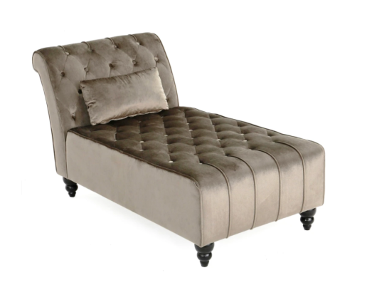 Purple Chaise Longue Chesterfield Furniture Lounger Living room Modern Design