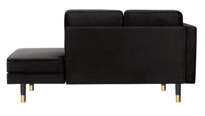 Chaise longue Creative Furniture new Living room Modern Design Black Sofa