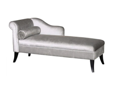 Chaise Longue Creative Furniture Living room Modern Design Sofa Fabric Silver