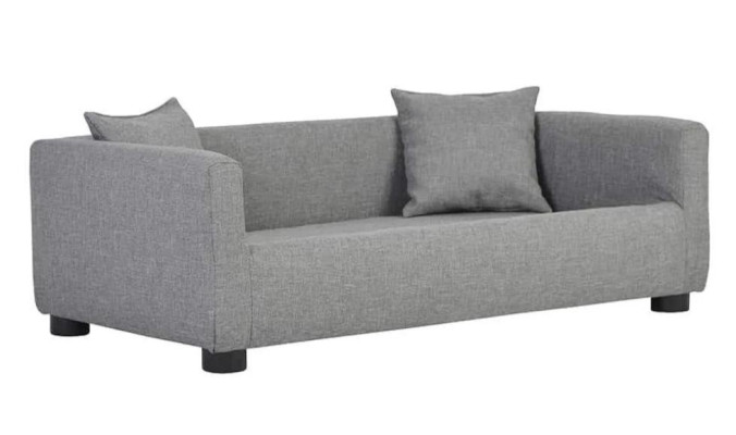 Gray Large Dog Bed Dog Upholstery Textile Fabric Couches new Dog Sofa Couch