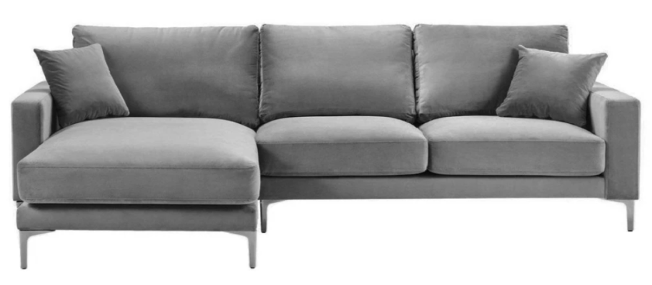 Corner sofa Gray xxl Big Textill Fabric Chesterfield Sofas Creative Furniture Living room