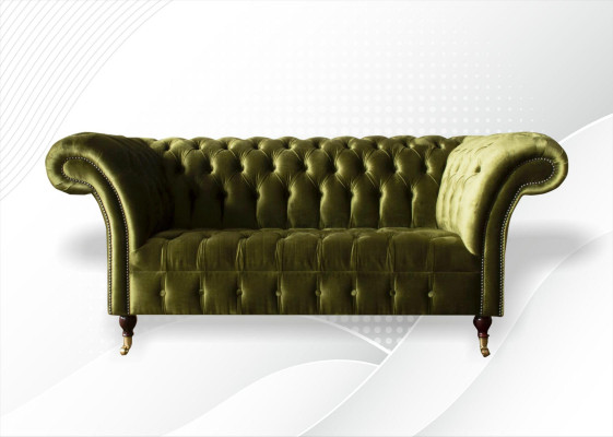 Sofa Two-seater 2 Seater Classic Upholstery new Couches Chesterfield Couch new