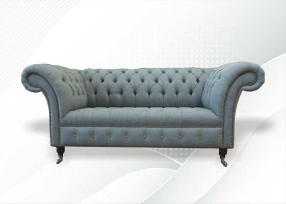 Chesterfield Sofa Couch Upholstery Designer 2 Seater Suite Sofas Two-seater new