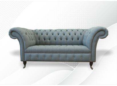 Chesterfield Sofa Couch Upholstery Designer 2 Seater Suite Sofas Two-seater new