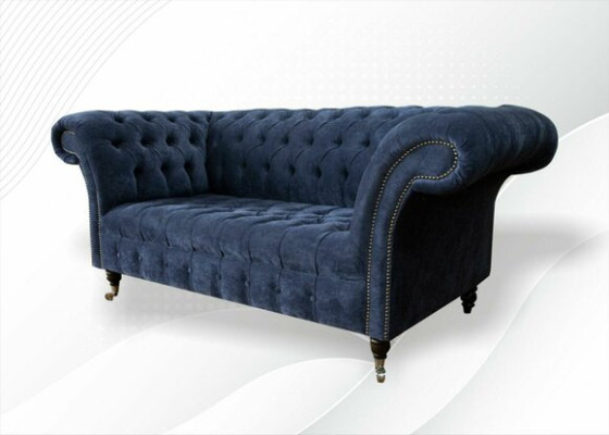 Couch Two-seater Classic Textile Sofa Couch Upholstery Sofa 2 Seater Velvet Couches