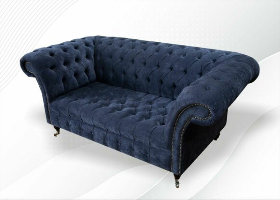 Couch Two-seater Classic Textile Sofa Couch Upholstery Sofa 2 Seater Velvet Couches
